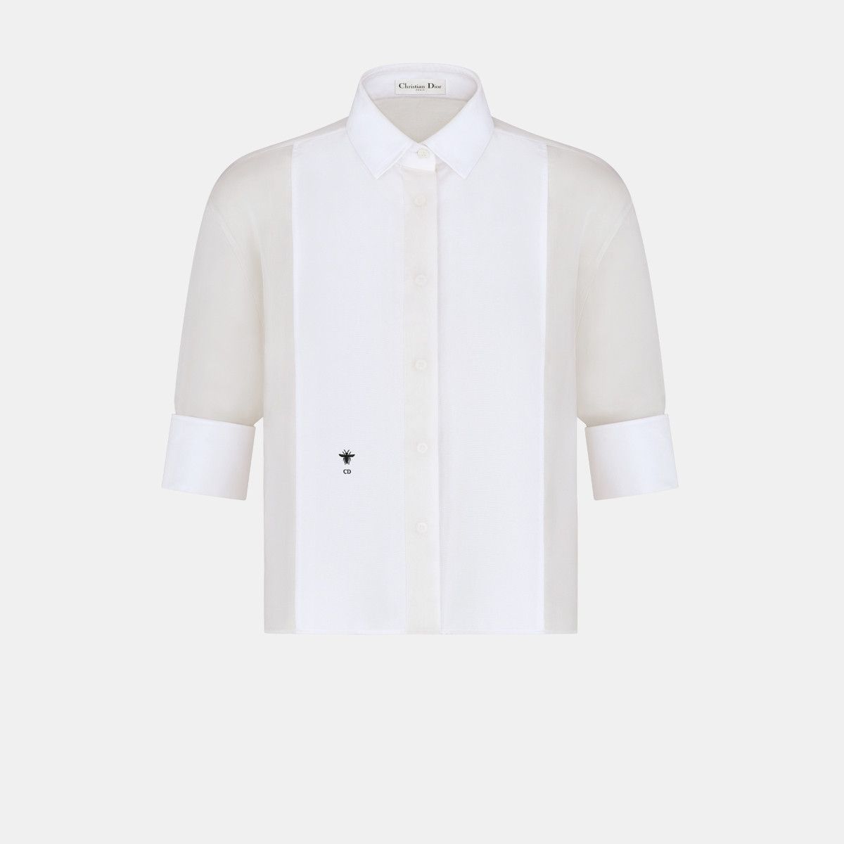 image of Dior O1Bcso1Str0224 Shirt In White, Women's (Size Small)