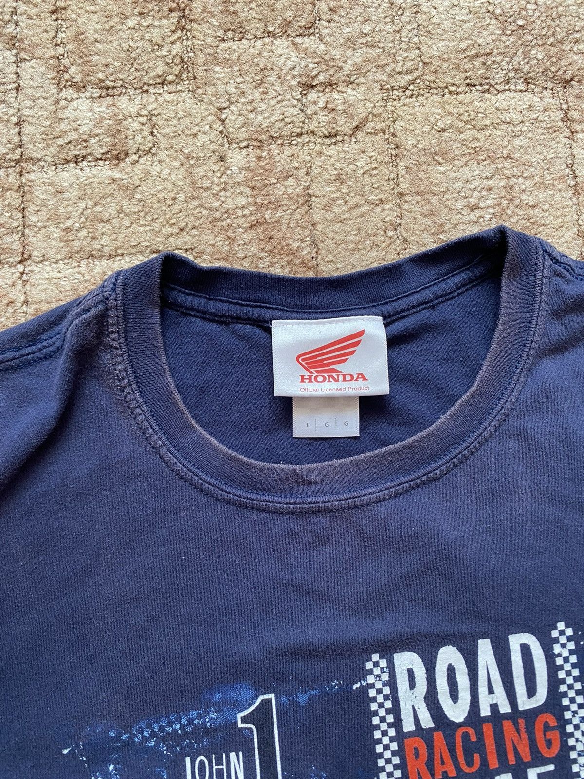 Honda × Vintage Honda 2015 International Road Racing T-shirt Size US L / EU 52-54 / 3 - 3 Thumbnail