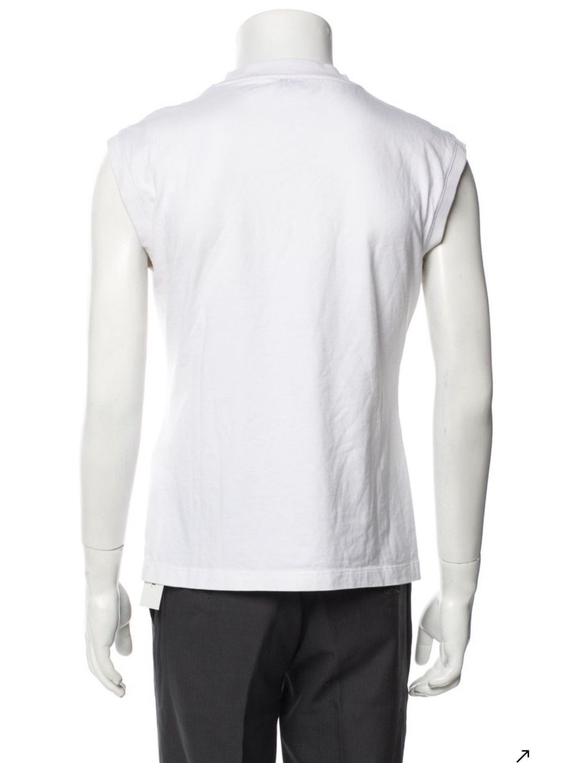 Off-White Off-white “no offense” logo sleeveless tee white Size US S / EU 44-46 / 1 - 3 Thumbnail