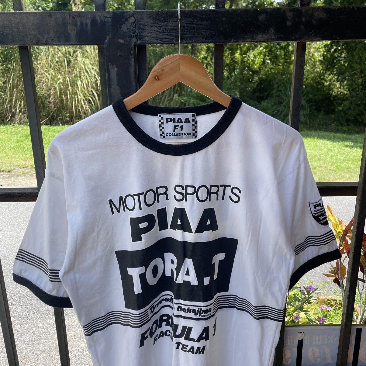 Formula 1 × Japanese Brand 🔥🔥🇯🇵PIAA Sports Formula 1 Racing Collection Ringer Tee Size US M / EU 48-50 / 2 - 3 Thumbnail