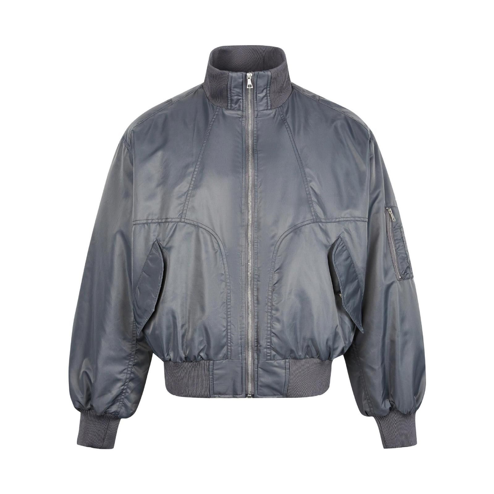 Japanese Brand Men's Bomber Jacket, Lightweight Outerwear Size US M / EU 48-50 / 2 - 7 Thumbnail