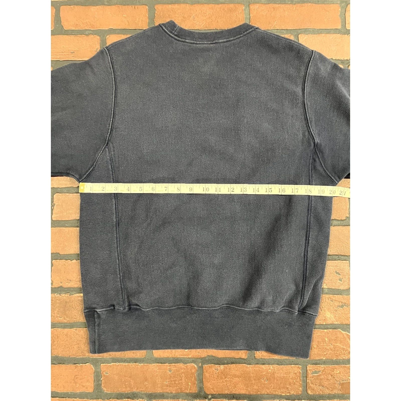 Champion Champion Reverse Weave Pullover Sweatshirt Small Navy Blue Embroidered Logo Mens Size US S / EU 44-46 / 1 - 7 Thumbnail
