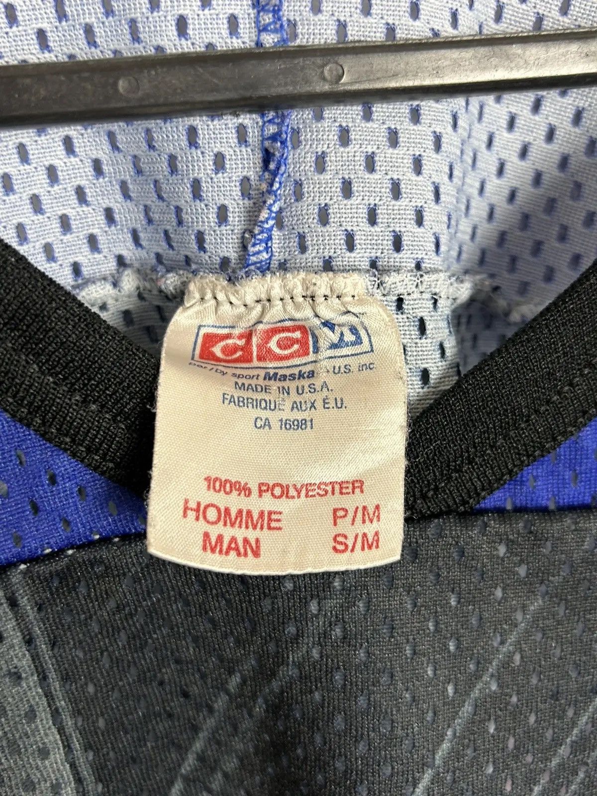 Ccm 80s Vintage CCM Montreal Canadiens Allover Print AOP Jersey Size US M / EU 48-50 / 2 - 4 Thumbnail