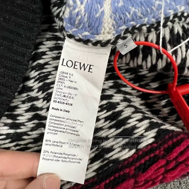 Loewe Loewe Ethnic Style Knitted Sweater Size S / US 4 / IT 40 - 7 Thumbnail