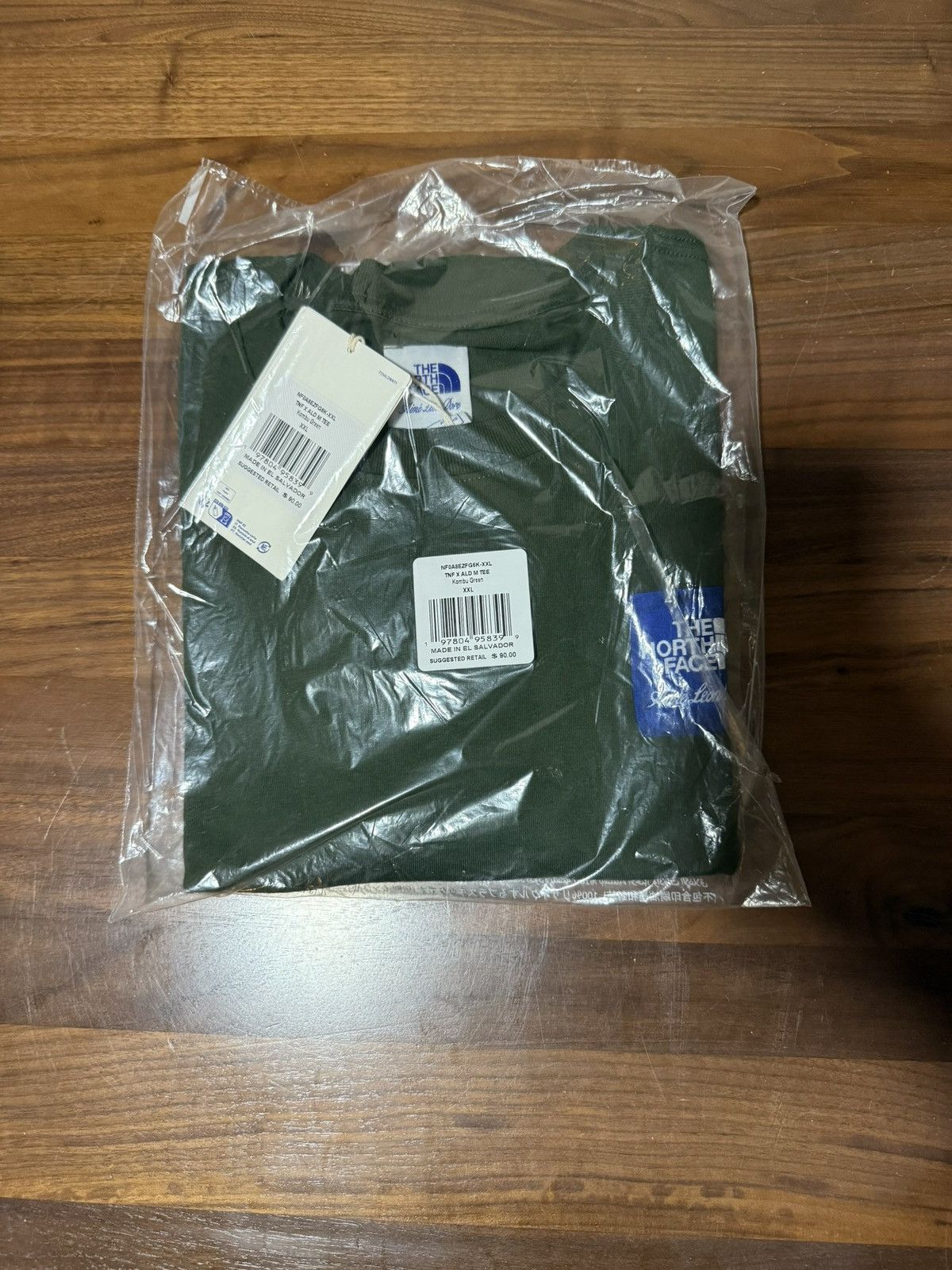 Aime Leon Dore Aime Leon Dore ALD The North Face Logo Tee Green Size XXL Size US XXL / EU 58 / 5 - 5 Thumbnail