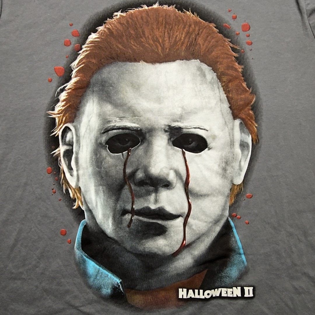 Other Halloween II Michael Myers Graphic Tee Horror Movie Gray 2XL Size US XXL / EU 58 / 5 - 2 Thumbnail