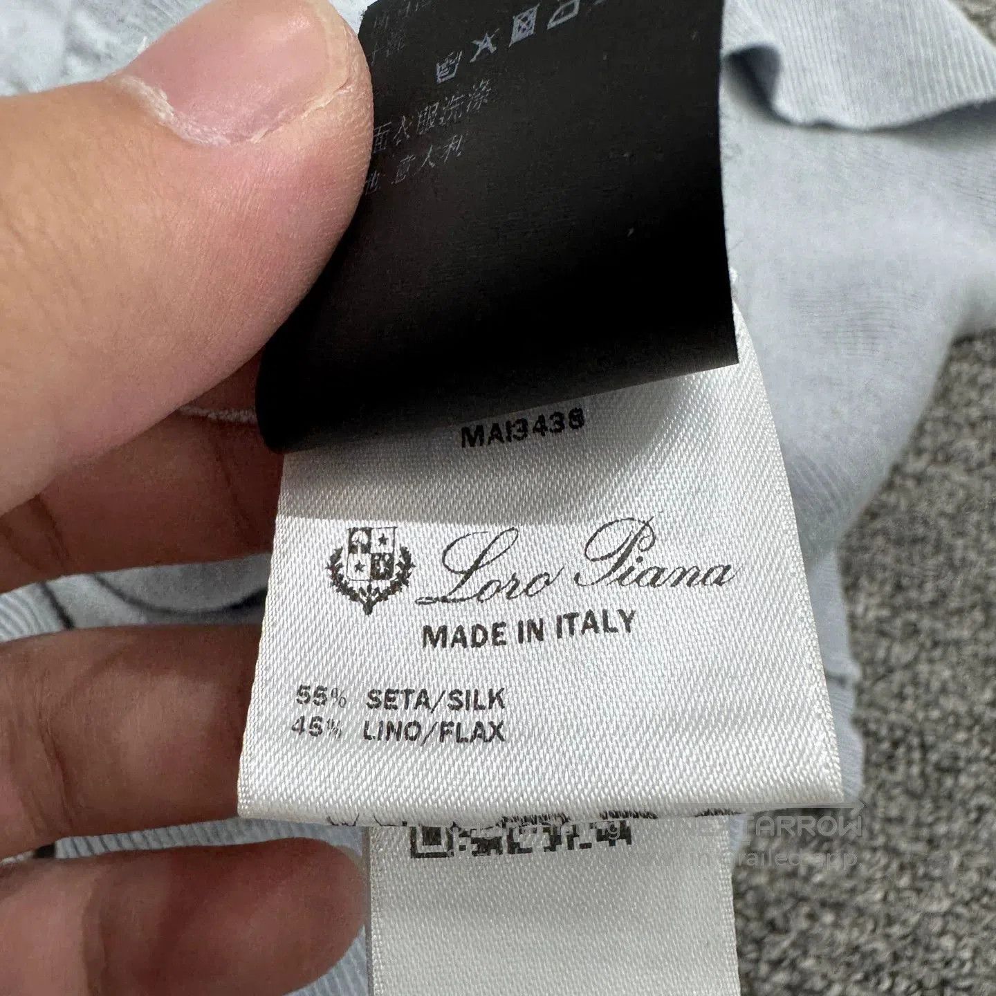 Loro Piana Loro Piana Silk-Linen Blend Short-Sleeve. Size US M / EU 48-50 / 2 - 4 Thumbnail