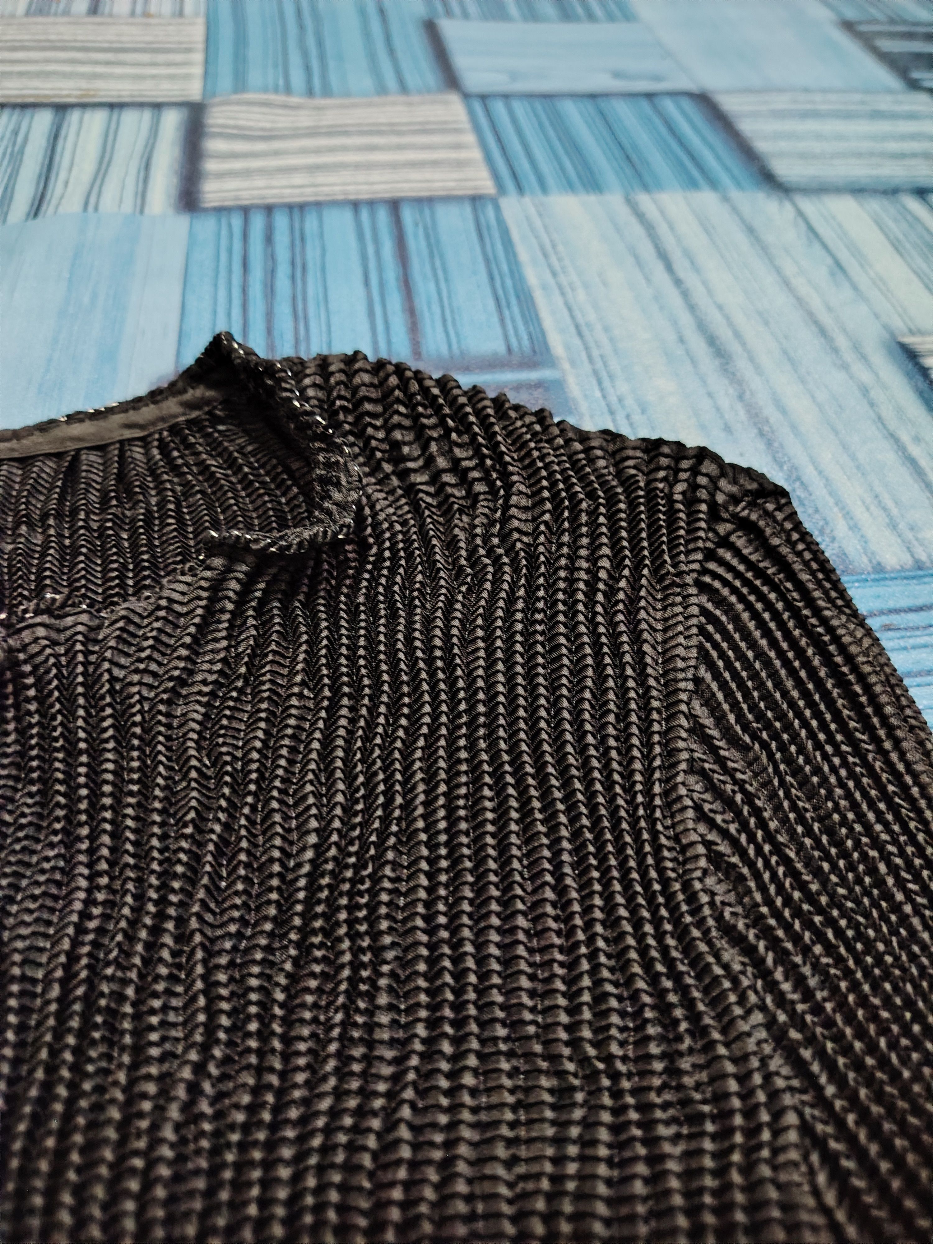 Issey Miyake Rare Japanese SPECCHIO Pleats Please Issey Miyake Cardigan Size XS / US 0-2 / IT 36-38 - 4 Thumbnail