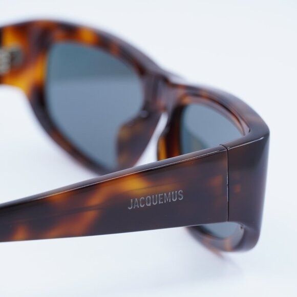 Jacquemus Jacquemus PILOTA JAC/2 C4 Sunglasses Havana Square Frame Size ONE SIZE - 4 Thumbnail