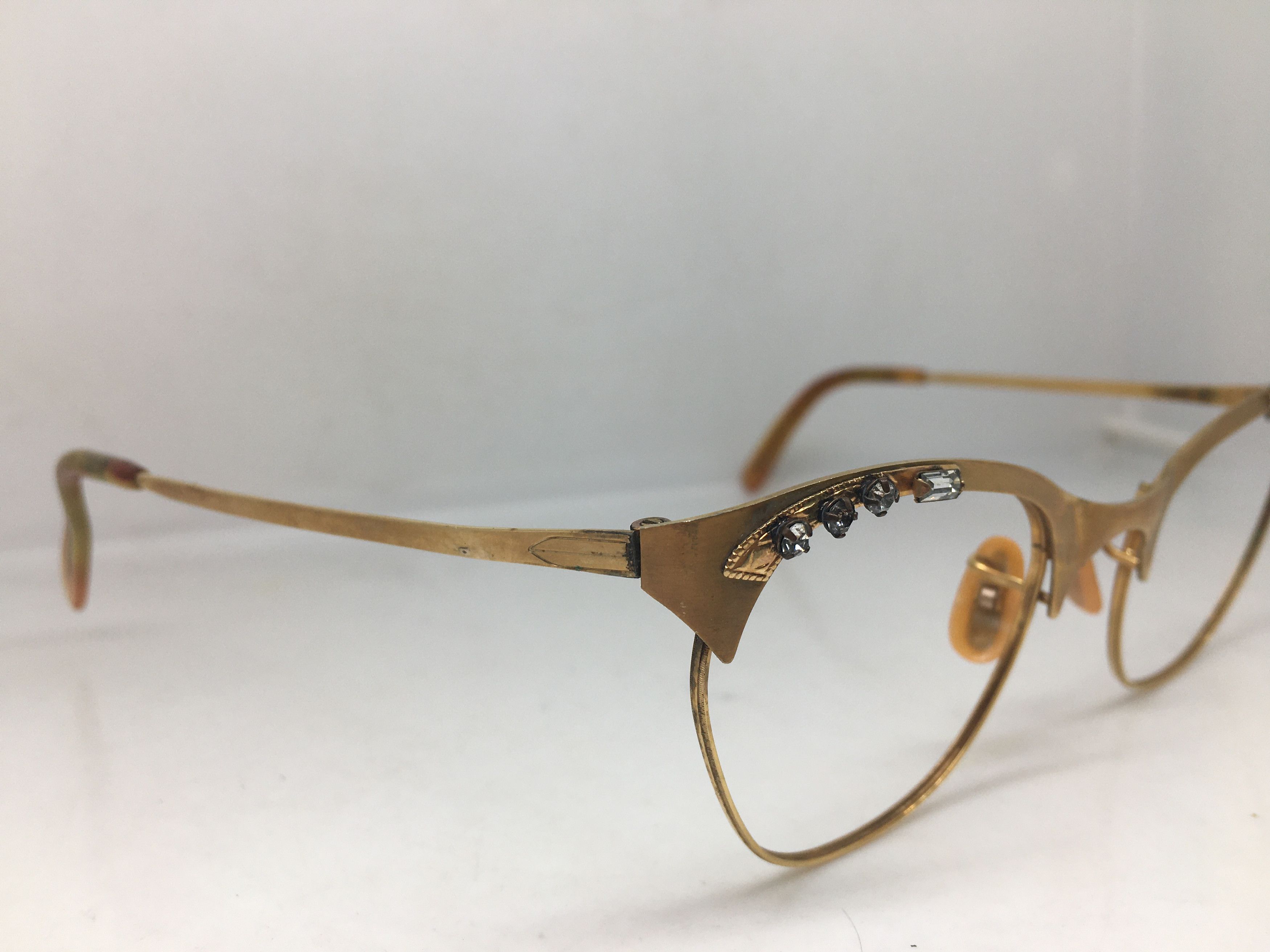 Vintage Vintage Diva Cateye Gold-filled Eyeglasses Frame Size ONE SIZE - 2 Thumbnail