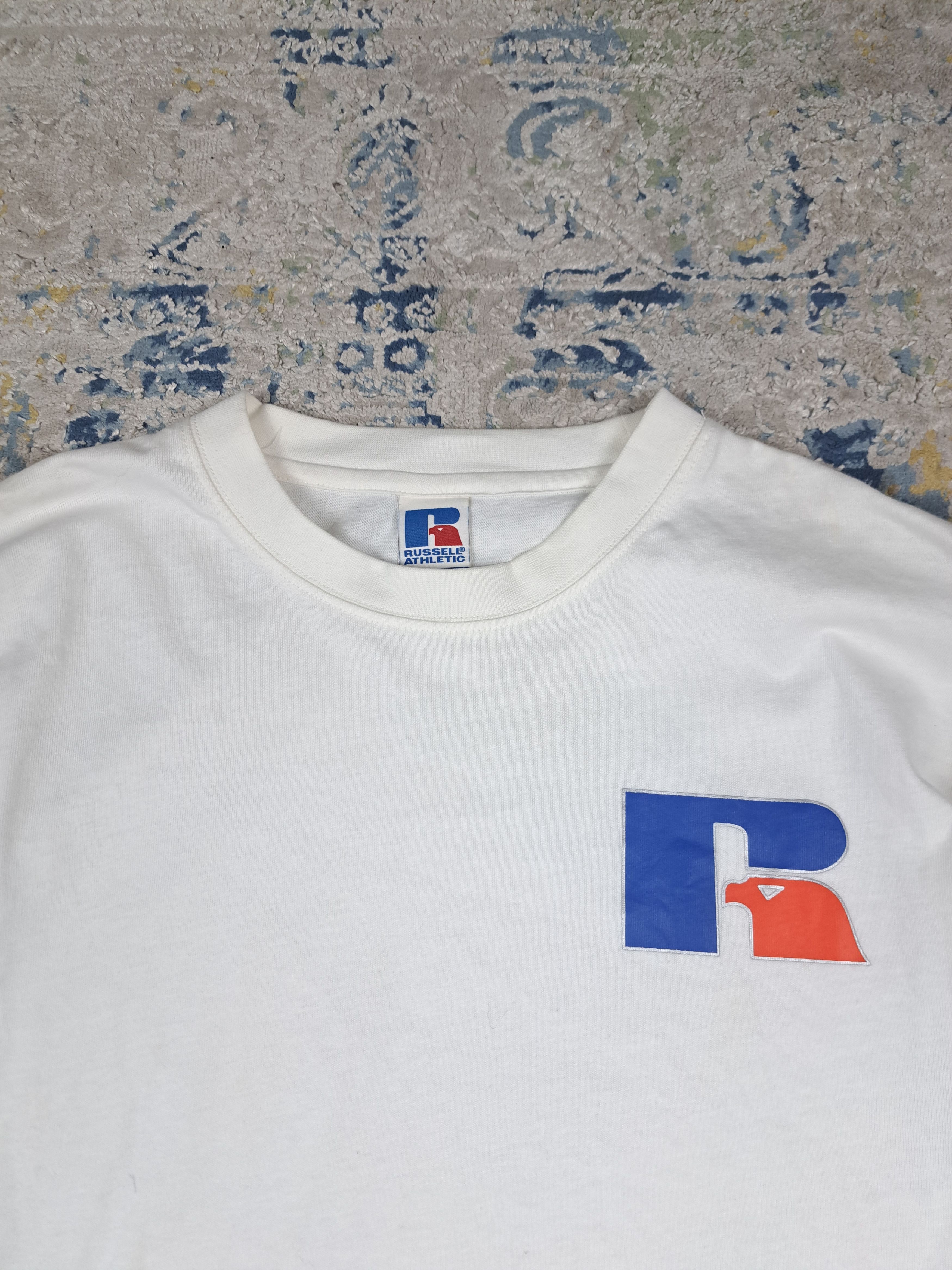 Russell Athletic Russell Athletic Big Logo Spellout Longsleeve College NCAA Size US L / EU 52-54 / 3 - 2 Thumbnail