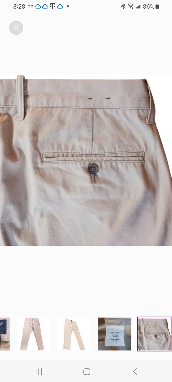 J.Crew J.CREW SUTTON Brown Pants Size US 32 / EU 48 - 6 Thumbnail