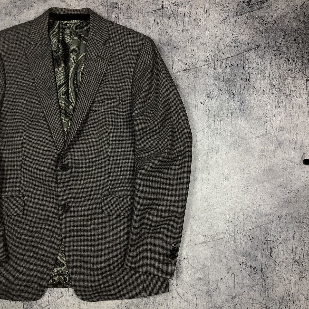 Etro Vintage Etro Milano Italy Desig Wool Blazer Jacket suit y2k Size 50R - 4 Thumbnail
