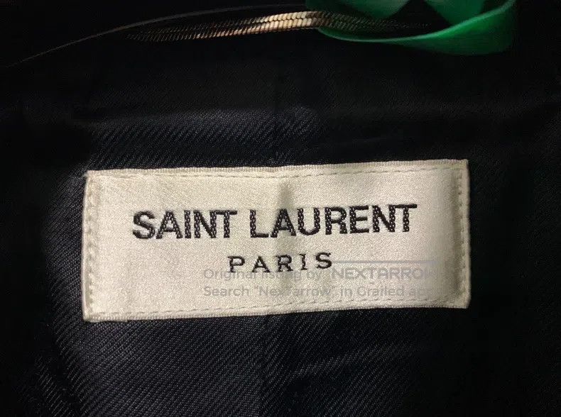 Saint Laurent Paris Saint Laurent Paris Black and White Wool Mixed Leather Bas Size US M / EU 48-50 / 2 - 3 Thumbnail