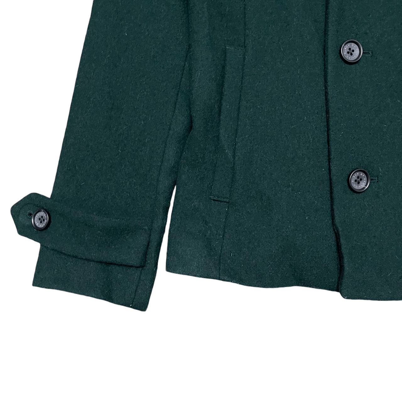 Vanquish Black by Vanquish Wool Peacoat Size US M / EU 48-50 / 2 - 3 Thumbnail