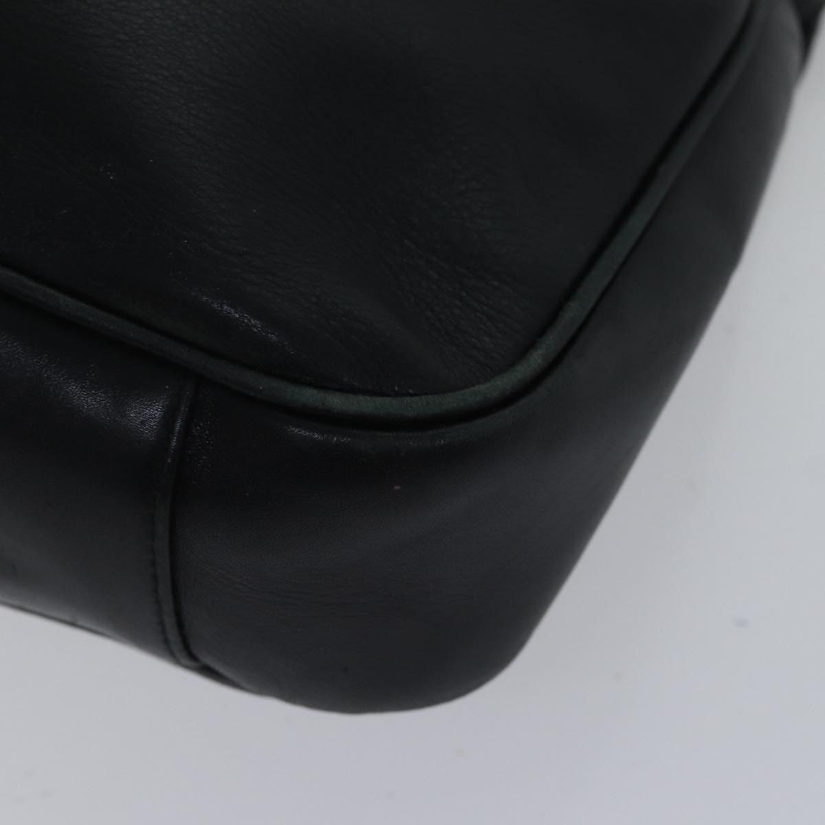 Gucci GUCCI Bamboo Shoulder Bag Leather Black Gold 001 1638 001 Size ONE SIZE - 10 Thumbnail