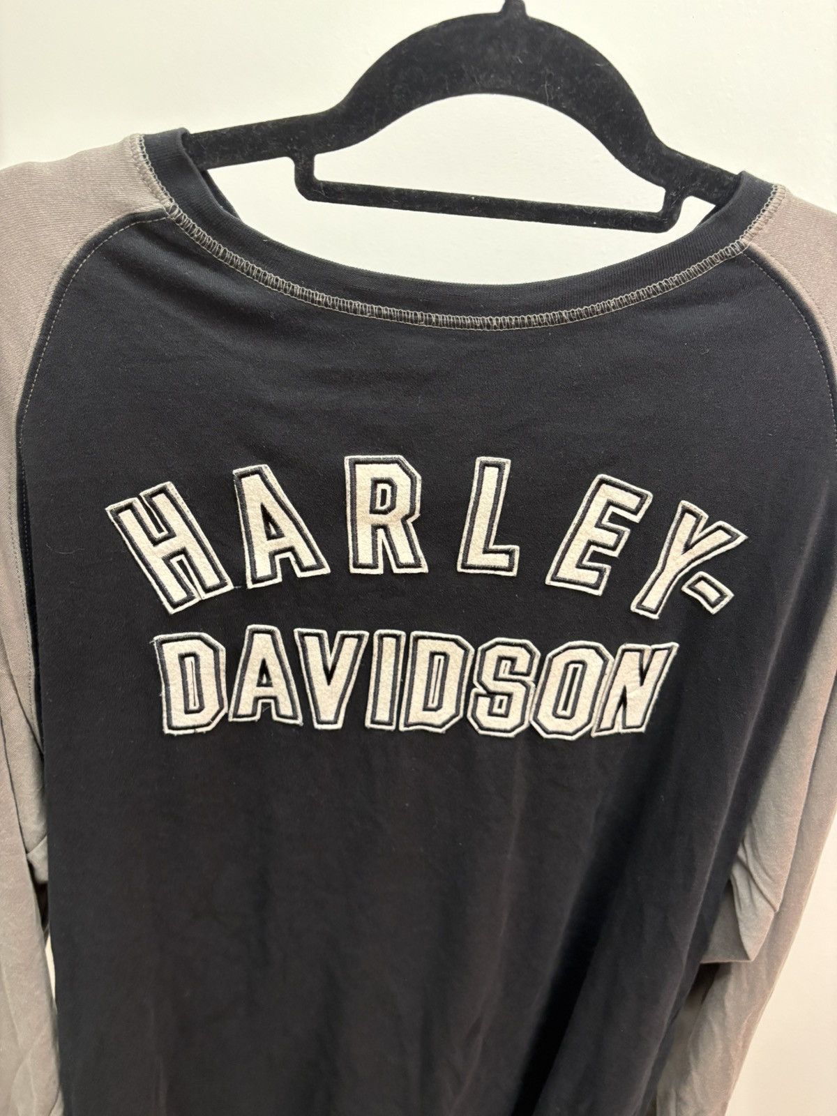 Harley Davidson × Vintage Vintage Harley Davidson Long Sleeve Size US L / EU 52-54 / 3 - 2 Thumbnail