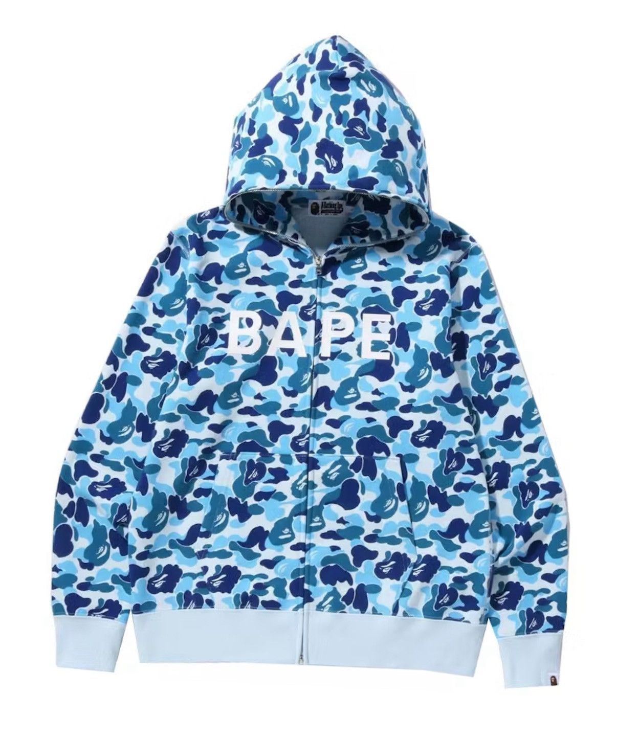 Bape BAPE ABC Camo Full Zip Hoodie - Blue Size US XL / EU 56 / 4 - 1 Thumbnail