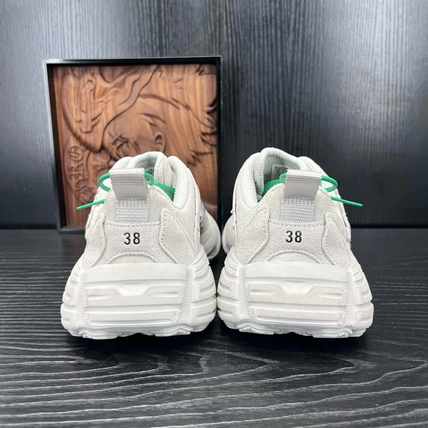 Balenciaga Balenciaga Monday gray white 99 new 38 shoes Size US 8 / IT 38 - 7 Thumbnail