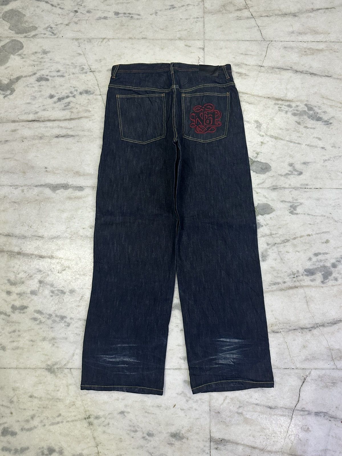 image of Vintage Y2K Sean John Baggy Denim in Black, Men's (Size 36)