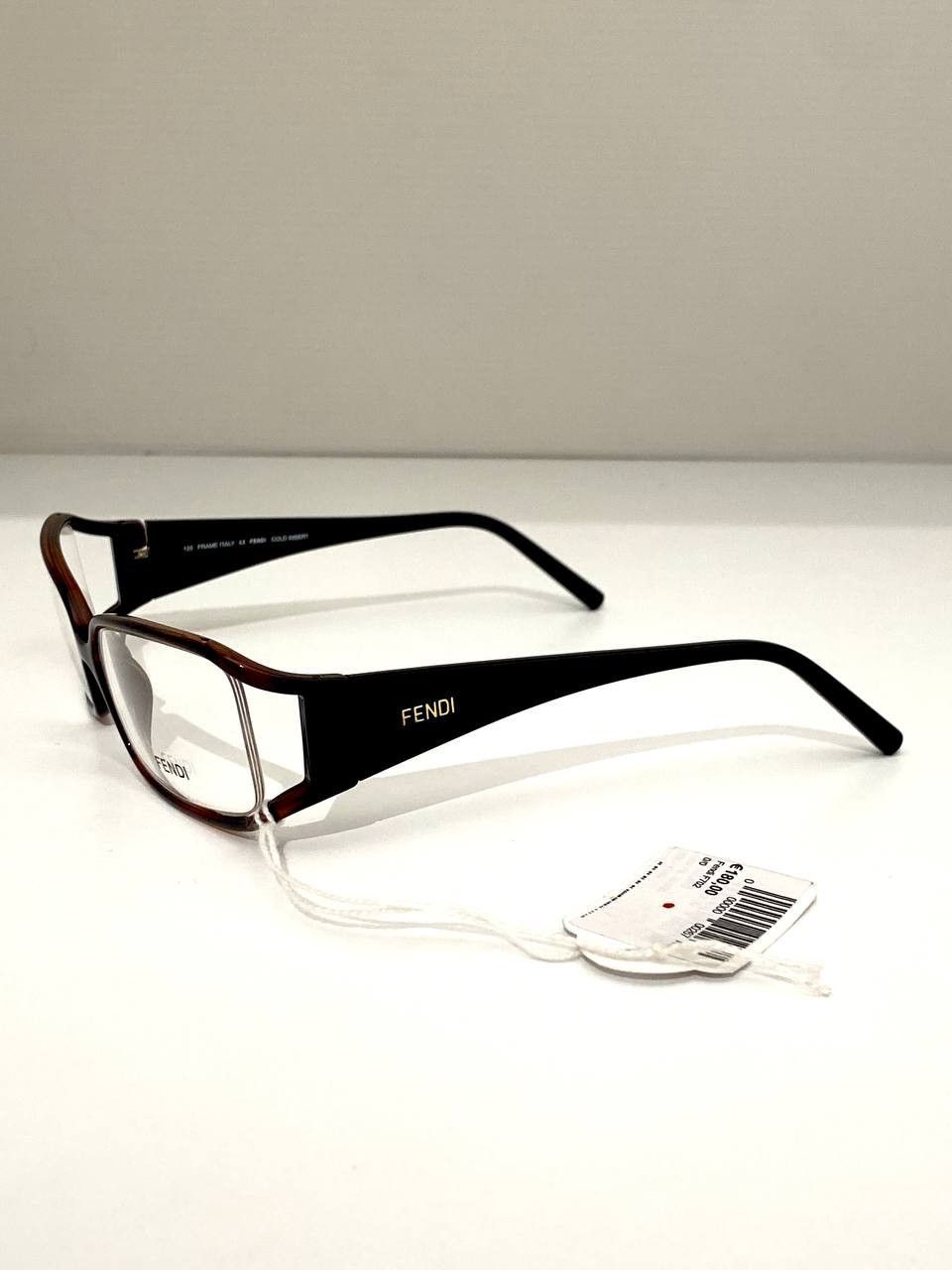 Fendi Fendi Logo Square Retro Bayonetta Vintage Eyeglasses Y2K Size ONE SIZE - 5 Thumbnail