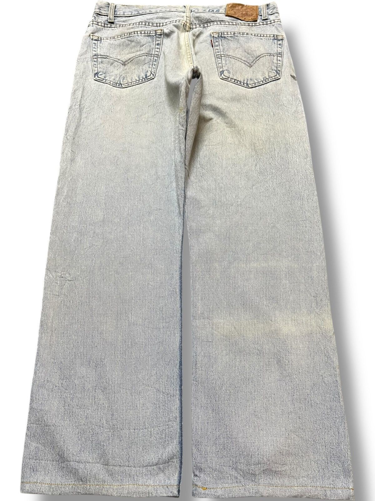 Levi's Vintage Clothing Vintage 90’s Levi’s 505 Faded Straight Fit Denim Size US 35 - 5 Thumbnail