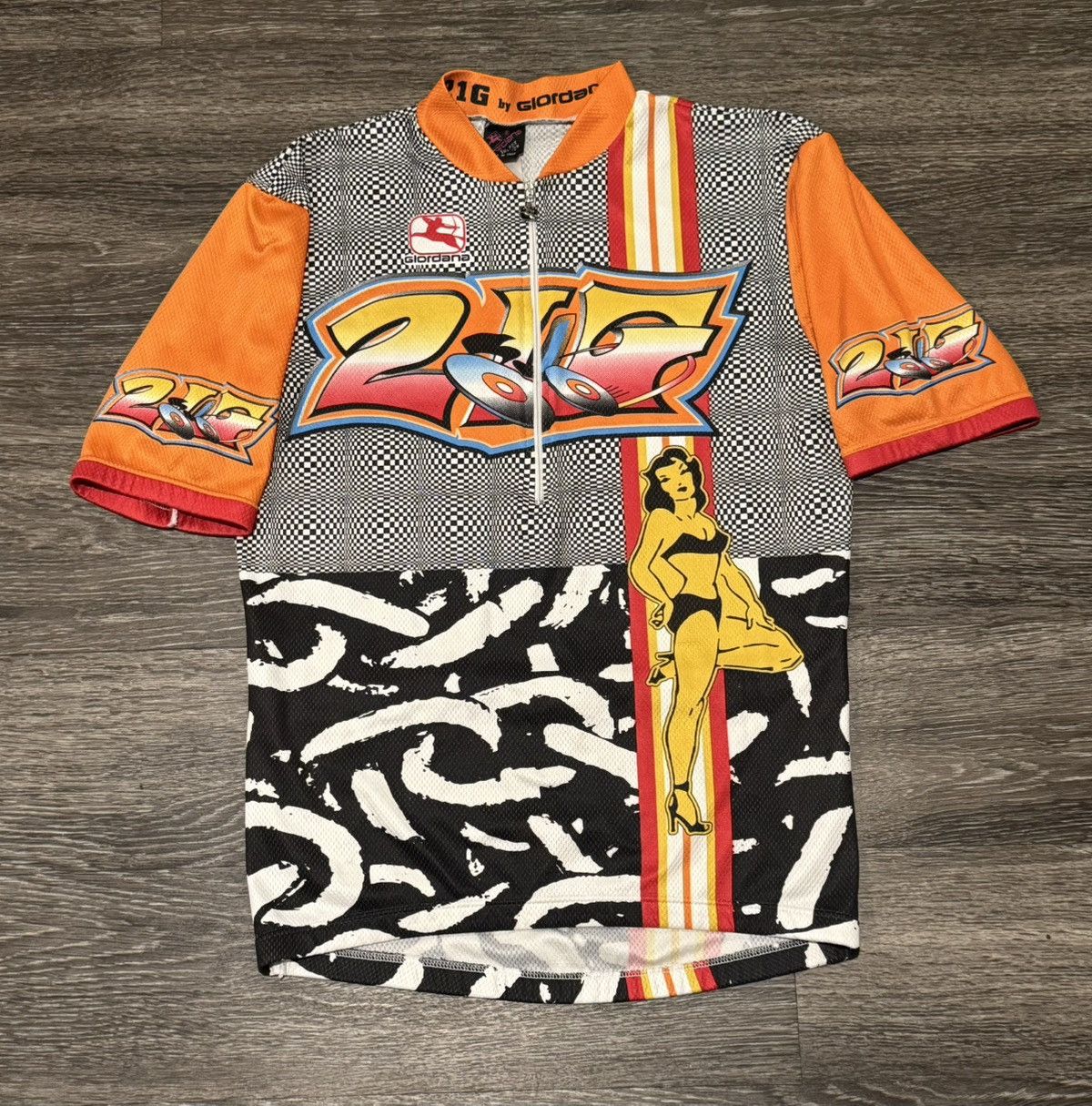Other 1986 Giordana cycling jersey Size US M / EU 48-50 / 2 - 1 Thumbnail
