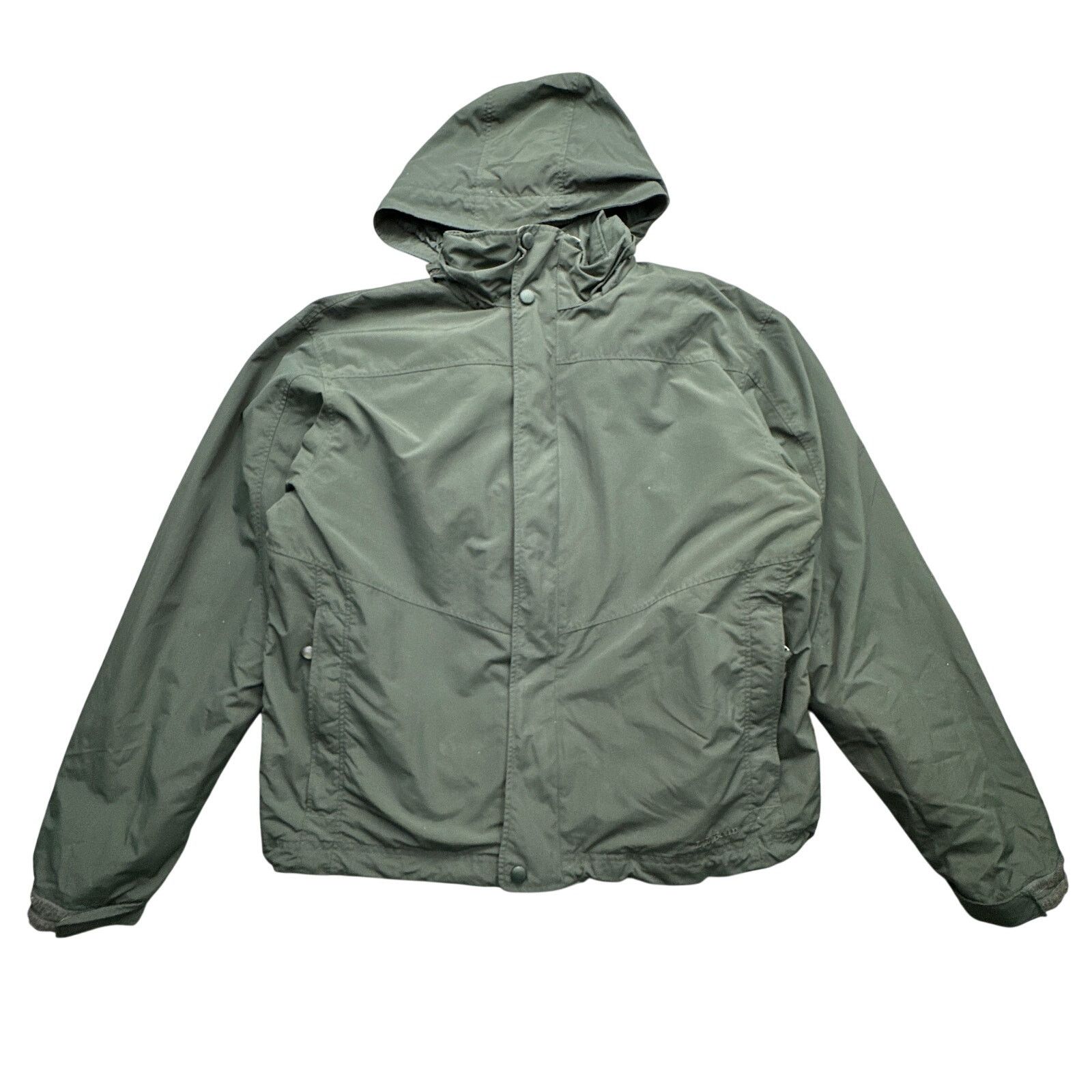 L.L. Bean Vintage LL Bean 3-in-1 Fleece Nylon Jacket Mens Medium Green Size US M / EU 48-50 / 2 - 1 Thumbnail