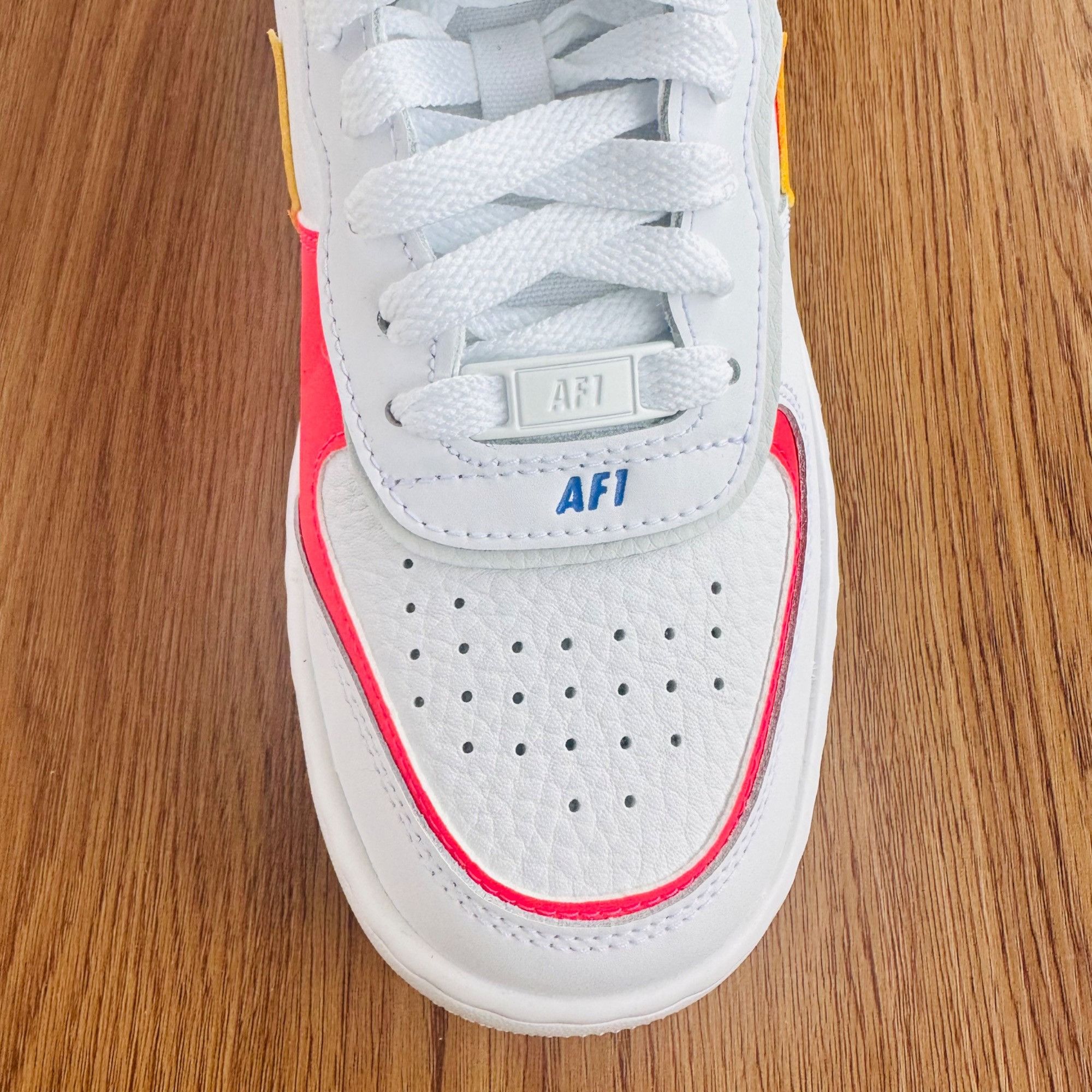 Nike ⭐Nike Air Force 1 Shadow 6.5 Womens Retro Shoes Sneakers Whi Size US 6.5 / IT 36.5 - 13 Thumbnail