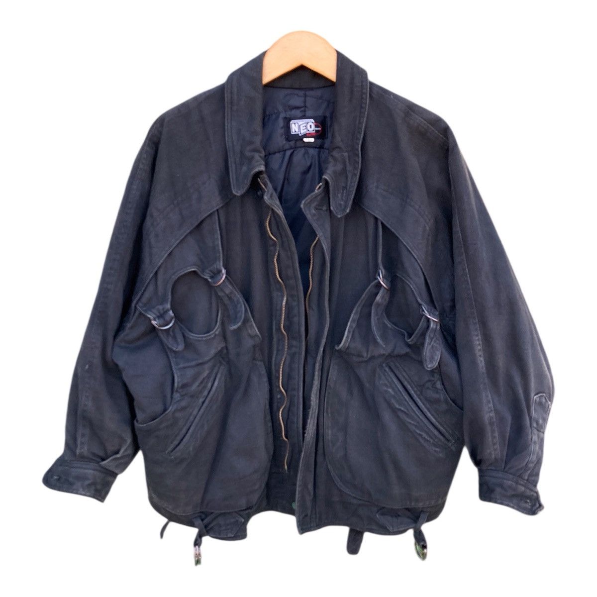 Japanese Brand Neo Blood Tokyo Utility Bondage Bomber Jacket Size US L / EU 52-54 / 3 - 1 Thumbnail