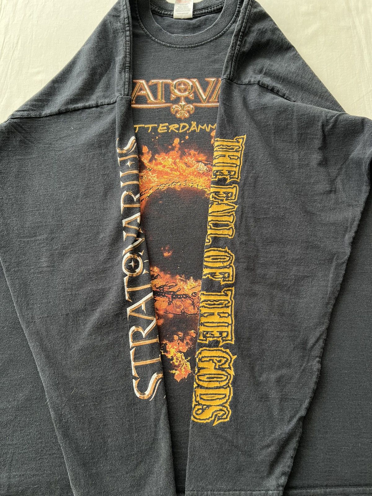 Band Tees Vintage 2005 Stratovarius Gotterdammerung Monster Metal Size US XL / EU 56 / 4 - 8 Thumbnail
