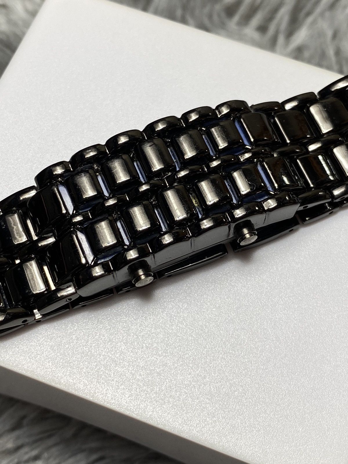 Jewelry Futuristic Black LED Watch - Japanese Brand Size ONE SIZE - 9 Thumbnail