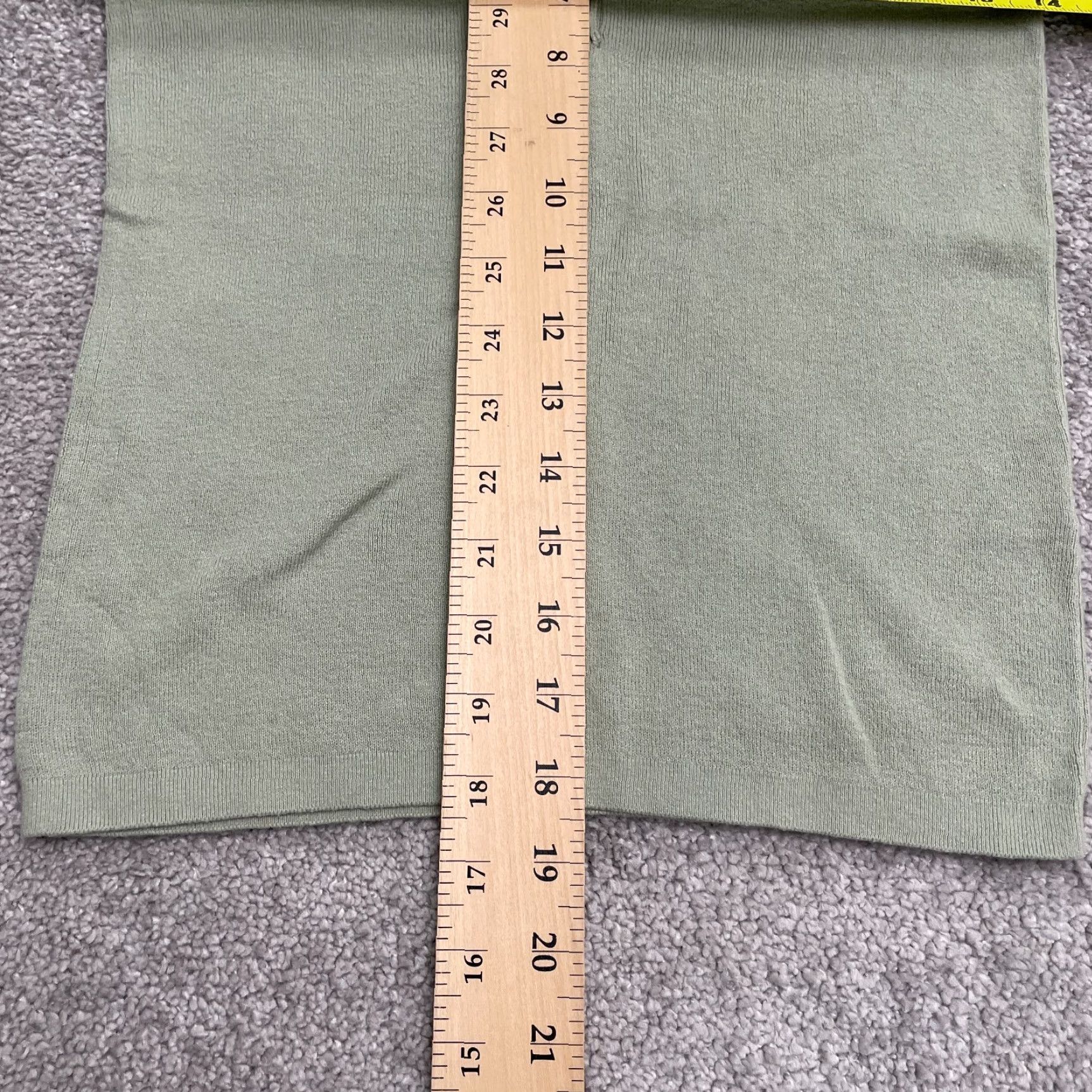Brandy Melville Brandy Melville Polo Shirt Juniors One Size Green Short Sleeve Cotton Shirt Size ONE SIZE - 7 Thumbnail