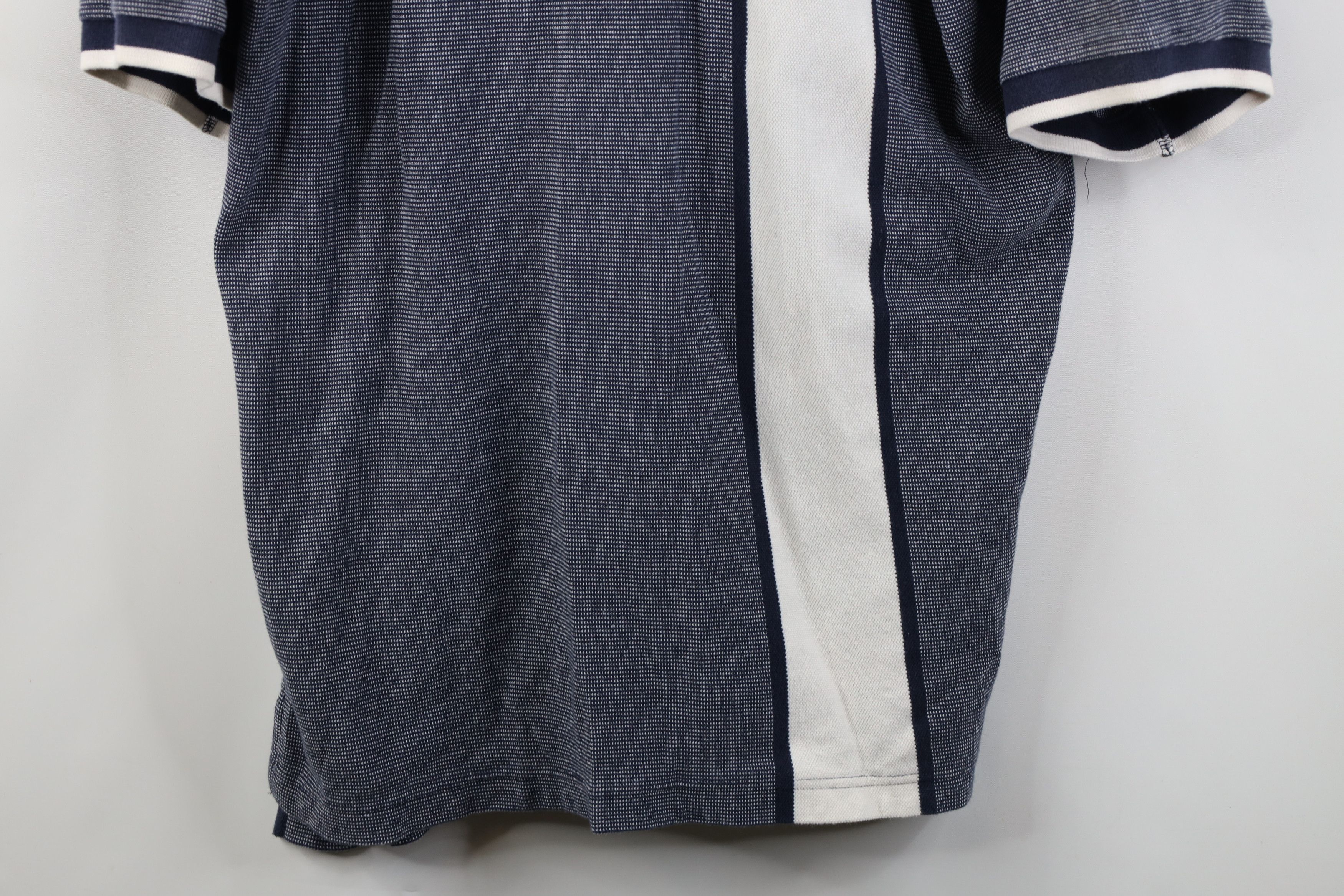 Vintage Vintage 90s NASCAR Wallace Racing Thermal Knit Polo Shirt Size US XL / EU 56 / 4 - 3 Thumbnail