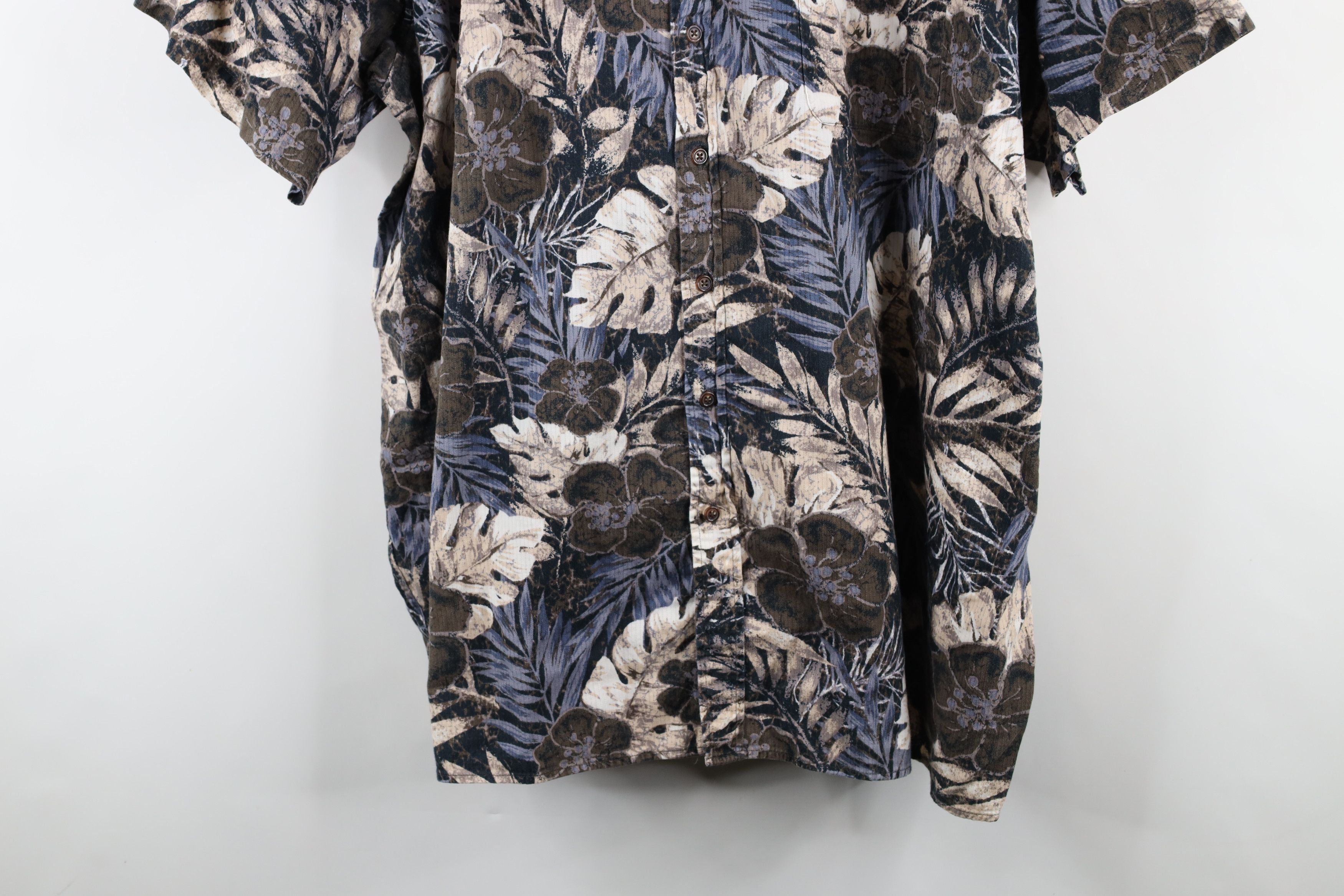 Vintage Vintage 90s Streetwear All Over Print Hawaiian Button Shirt Size US XXL / EU 58 / 5 - 3 Thumbnail