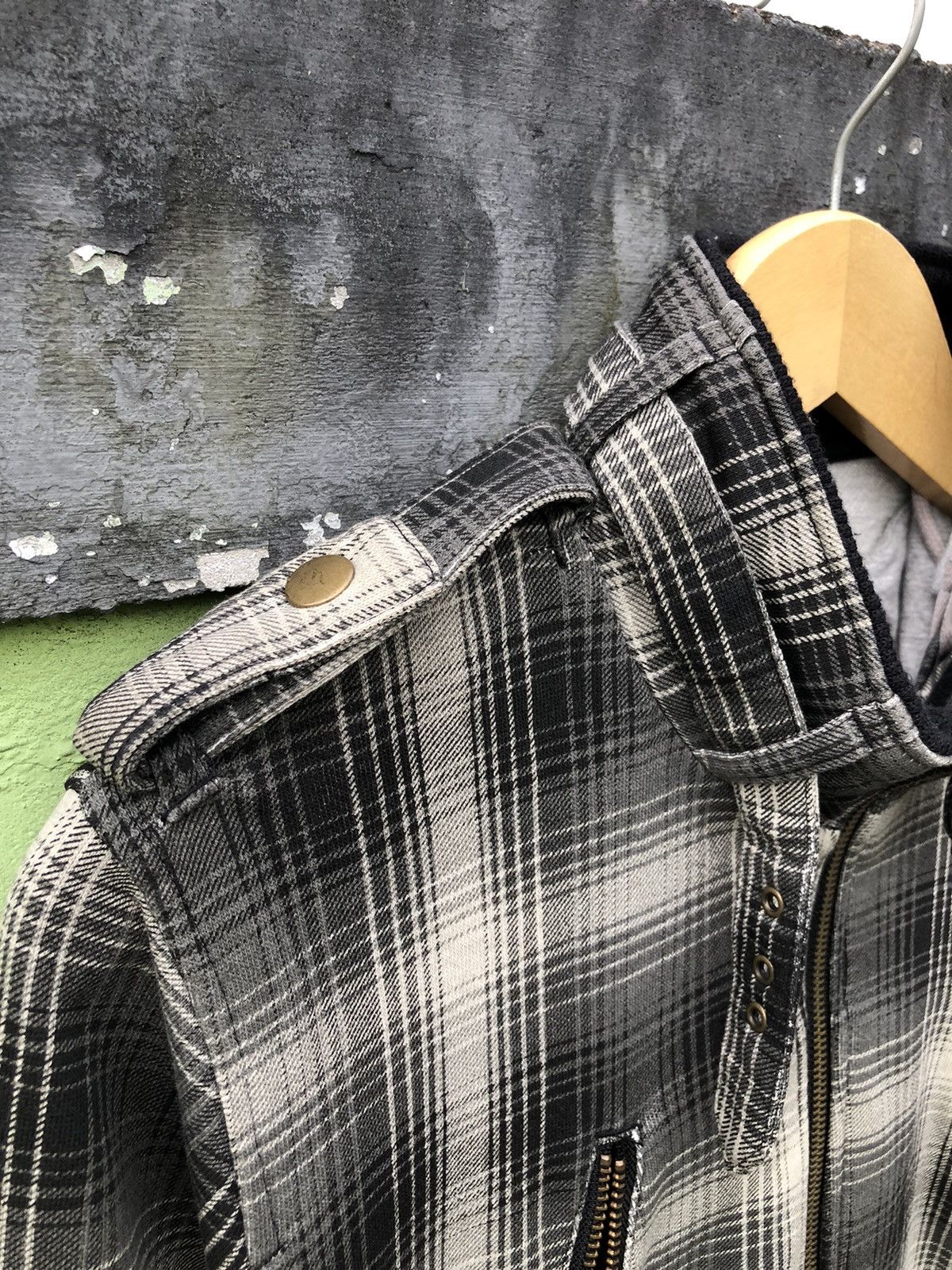 Vintage Denimlab Garment Detachable Hoodie Japanese Asian Style Size US M / EU 48-50 / 2 - 11 Thumbnail
