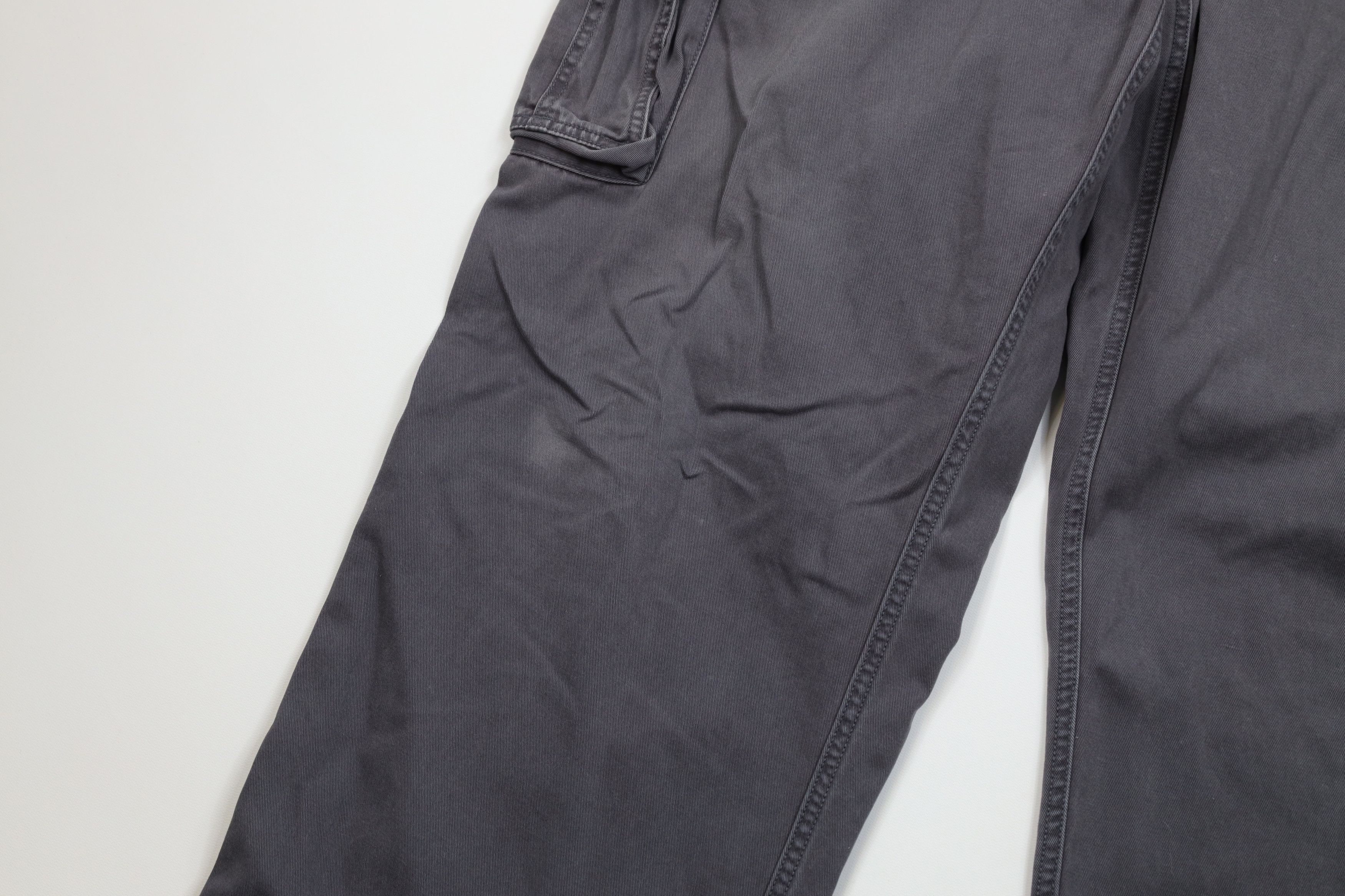 Vintage Vintage Y2K Streetwear Heavyweight Wide Leg Cargo Pants Gray Size US 42 / EU 58 - 5 Thumbnail