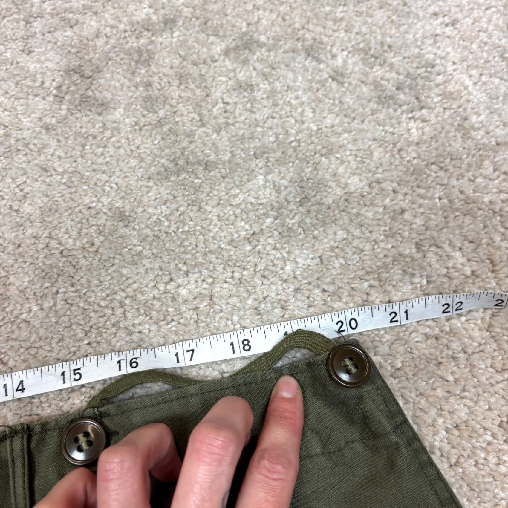 Vintage VINTAGE M-1951 Field Trousers OG-107 Cold Weather Cargo Pants 50s 40x29 Mens Green Size US 40 / EU 56 - 5 Thumbnail