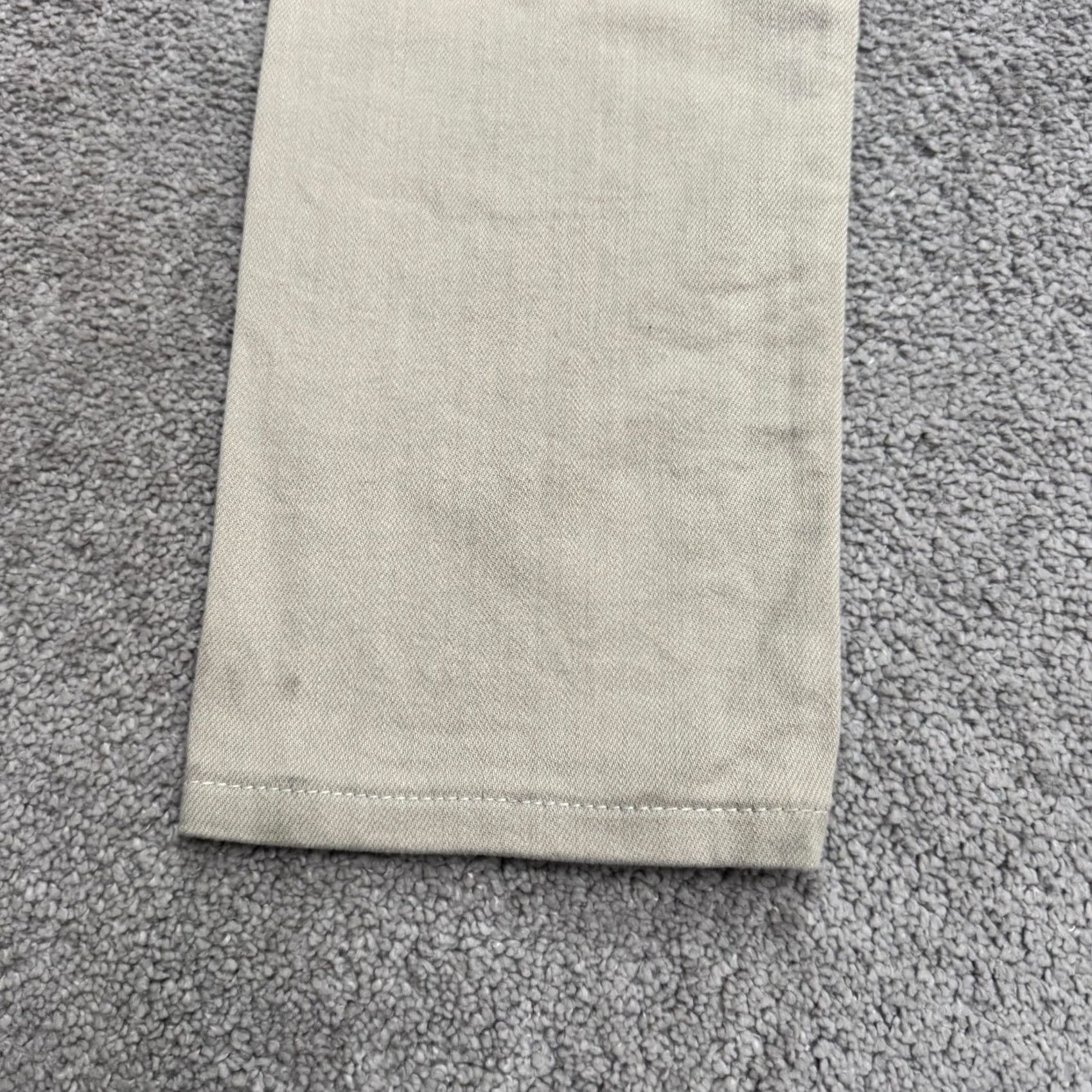 Orvis 3x1 NYC Beachwood Denim Pants Mens 29 Beige Straight Leg Cotton Casual Stretch Size US 29 - 7 Thumbnail