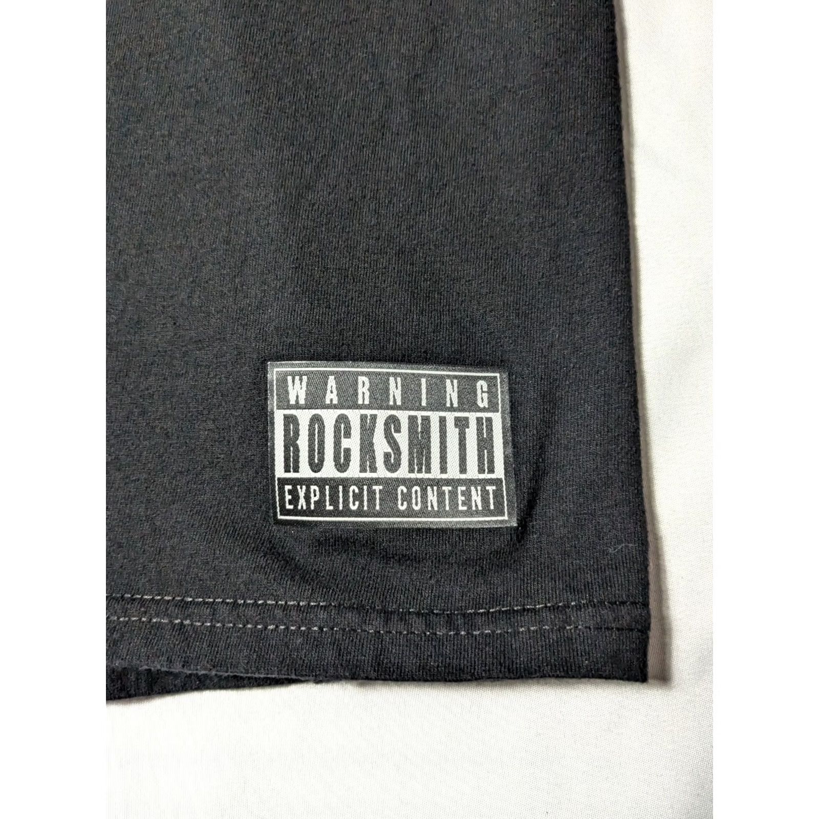 Vintage ROCKSMITH NINJA SQUAD CREEPIN WHILE U SLEEPIN Men XL Black T-Shirt Made In USA Size US XL / EU 56 / 4 - 4 Thumbnail
