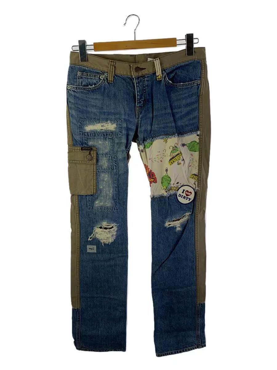 Hysteric Glamour Reconstructed Distressed Denim Size US 32 / EU 48 - 1 Thumbnail