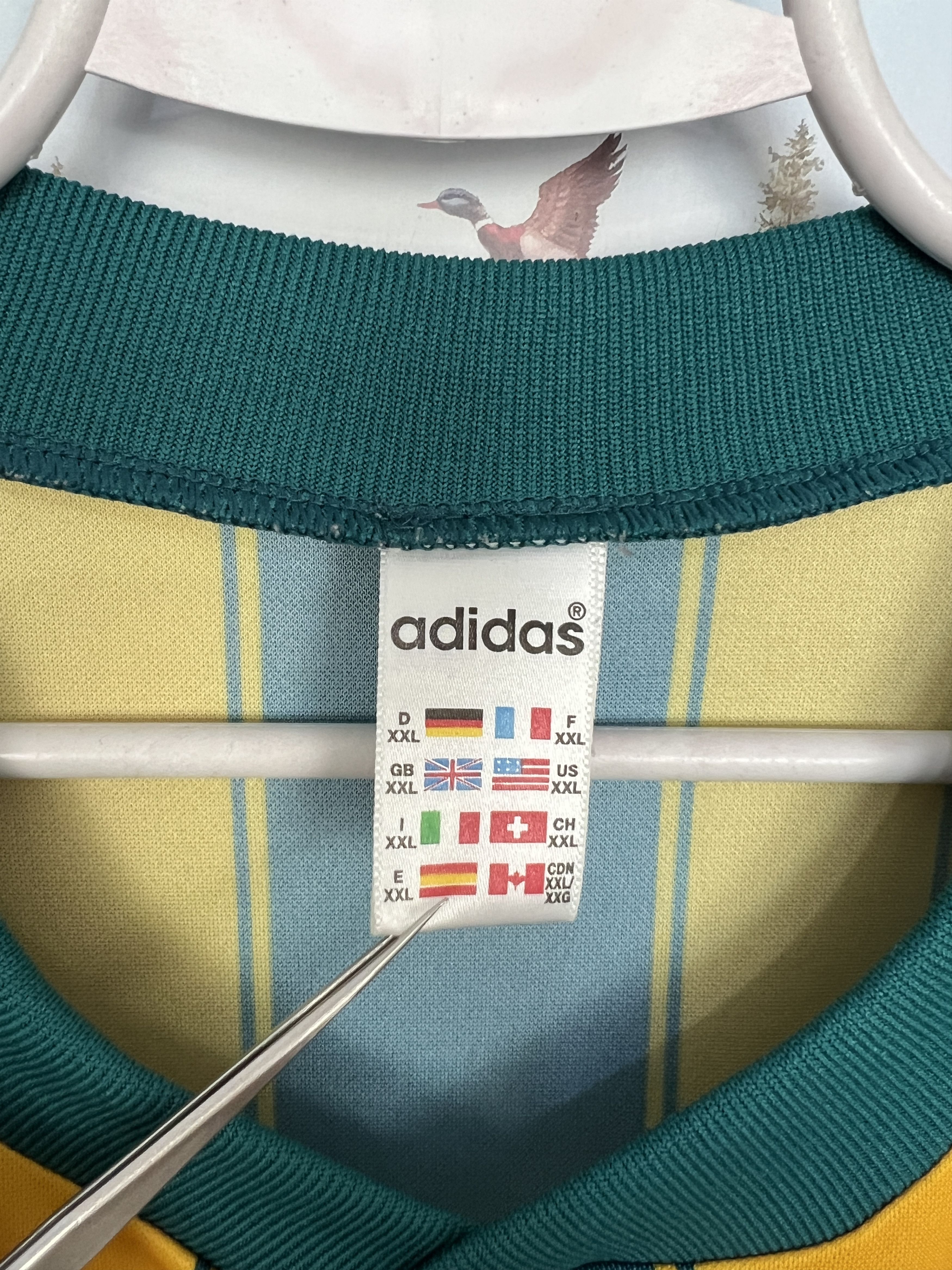 Adidas FC Zimbru Chisinau Home football shirt 1997 Adidas #10 Size US XXL / EU 58 / 5 - 9 Thumbnail