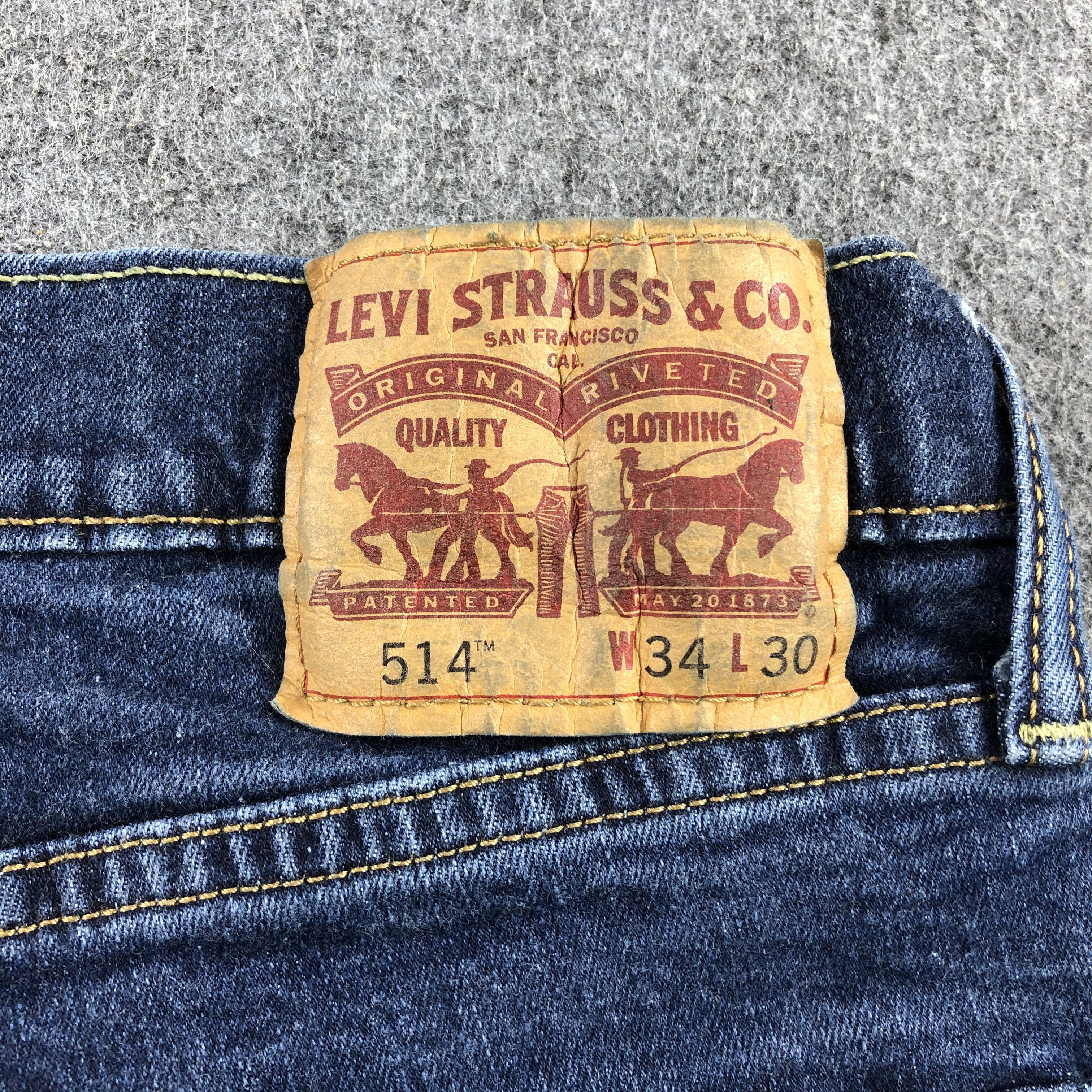 Levi's Vintage Blue Wash Levis 514 Jeans-J2234 Size US 32 / EU 48 - 5 Thumbnail
