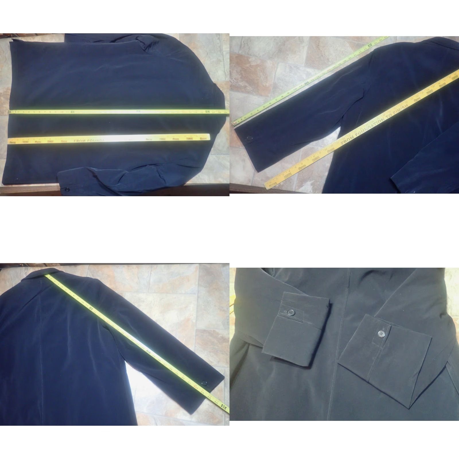 Ralph Lauren Ralph Lauren Coat Mens Large Black Rain Stain Repellent Lining Removable Lining Size US L / EU 52-54 / 3 - 8 Thumbnail