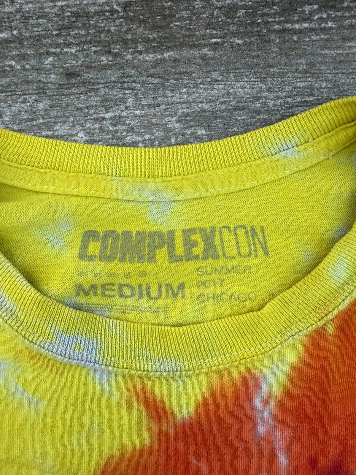 Takashi Murakami 2016 Takashi Murakami ComplexCon Tie-Dye Chicago Tee Size US M / EU 48-50 / 2 - 6 Thumbnail