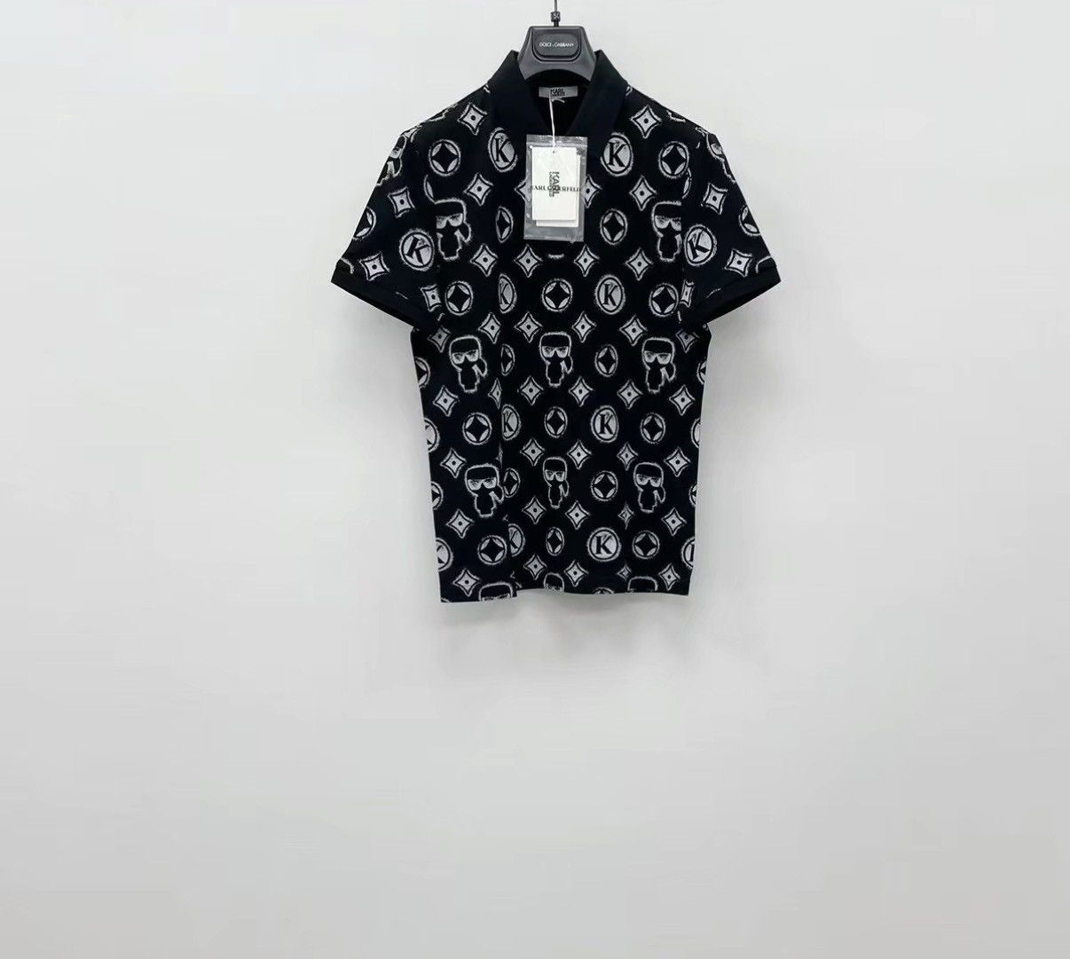 Karl Lagerfeld Karl Lagerfeld Short Sleeve Polo Shirt J30 Size US S / EU 44-46 / 1 - 1 Thumbnail