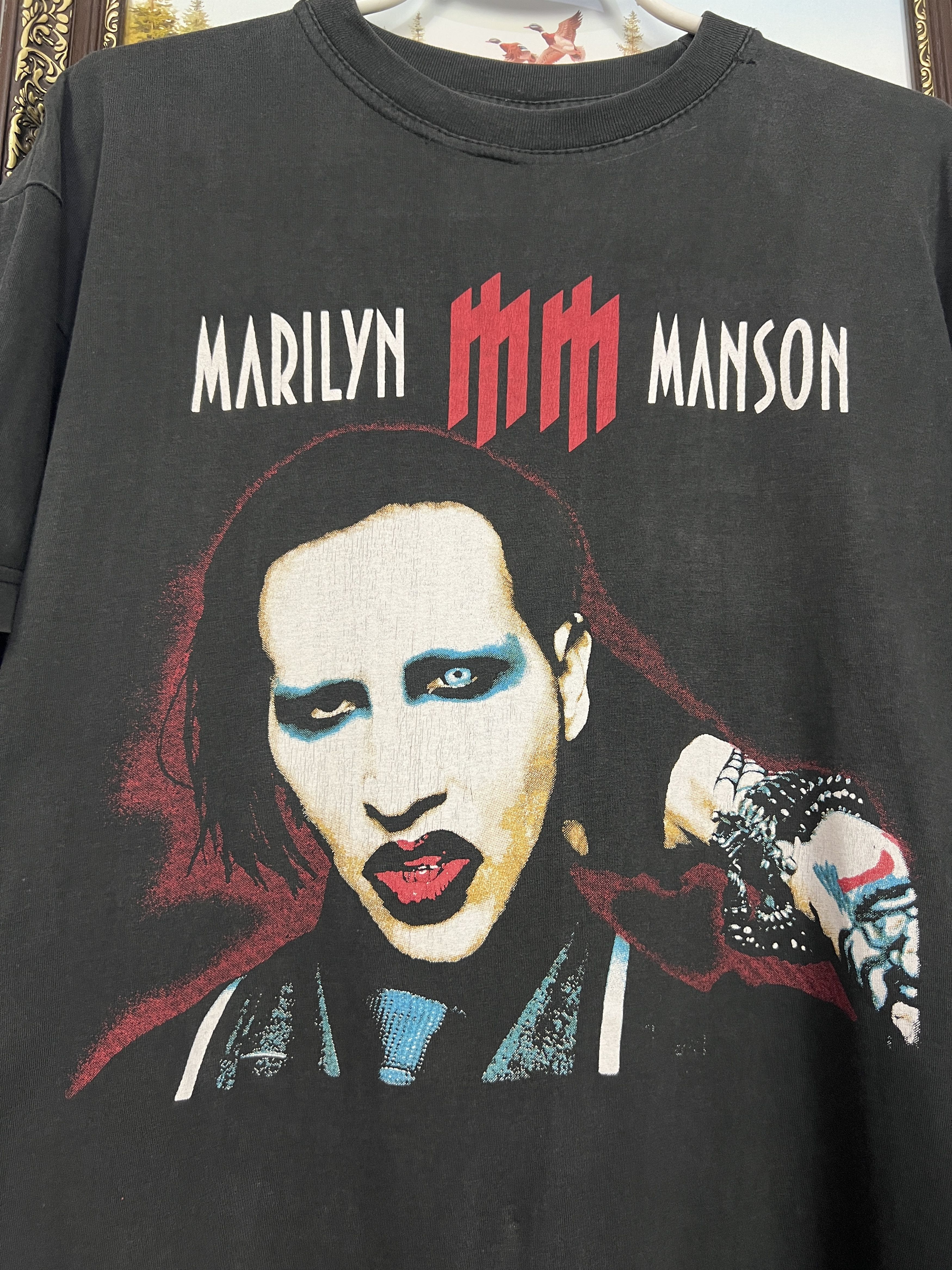 Vintage Vintage 2003 Marilyn Manson Golden Age Of Grotesque Shirt Size US M / EU 48-50 / 2 - 3 Thumbnail