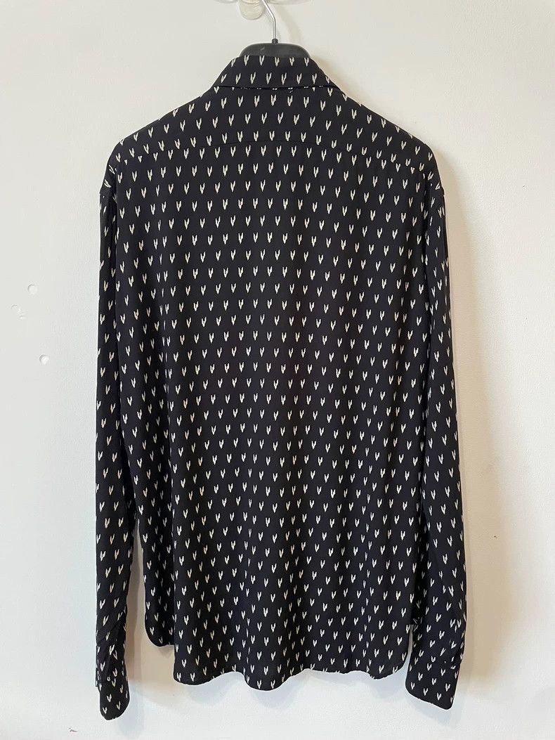 Saint Laurent Paris Saint Laurent Paris Saint Laurent Long Sleeve Silk Shirt-2 Size US M / EU 48-50 / 2 - 3 Thumbnail