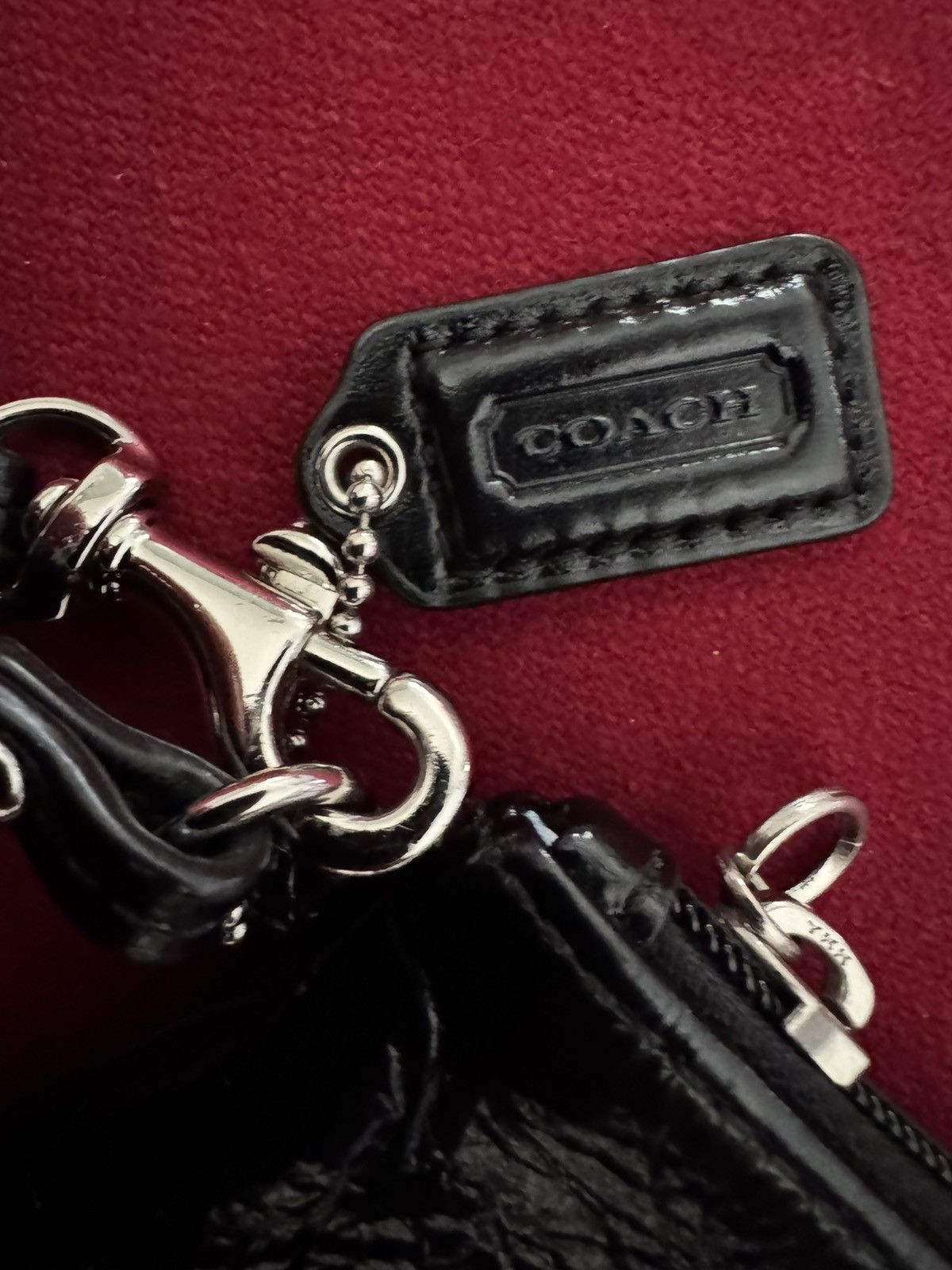 Coach Coach wristlet with clip Size ONE SIZE - 2 Thumbnail