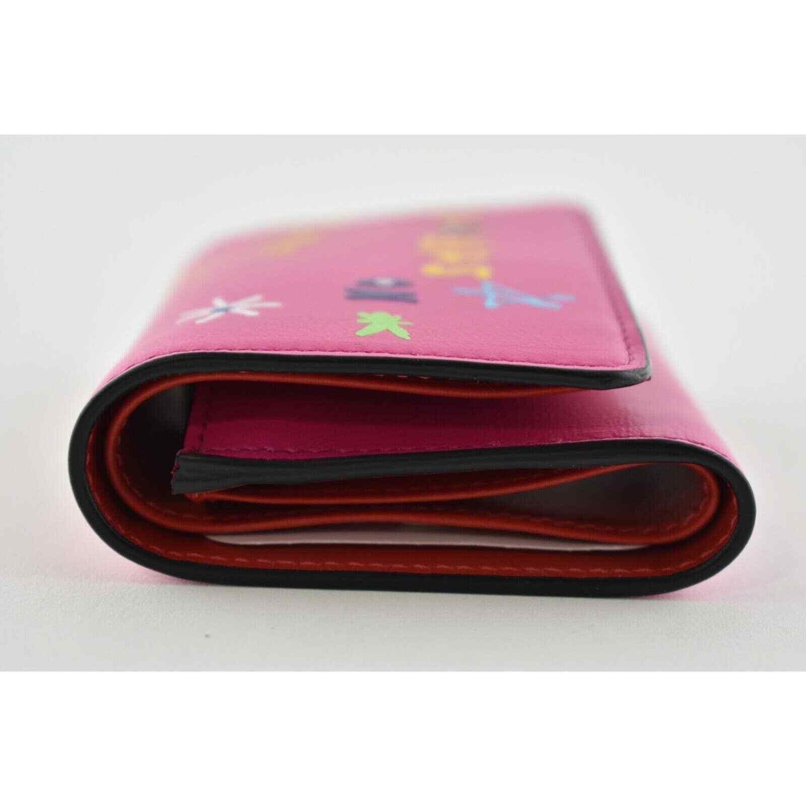 Christian Louboutin Christian Louboutin Leather Script Zip Button Zipper Wallet Size ONE SIZE - 4 Thumbnail